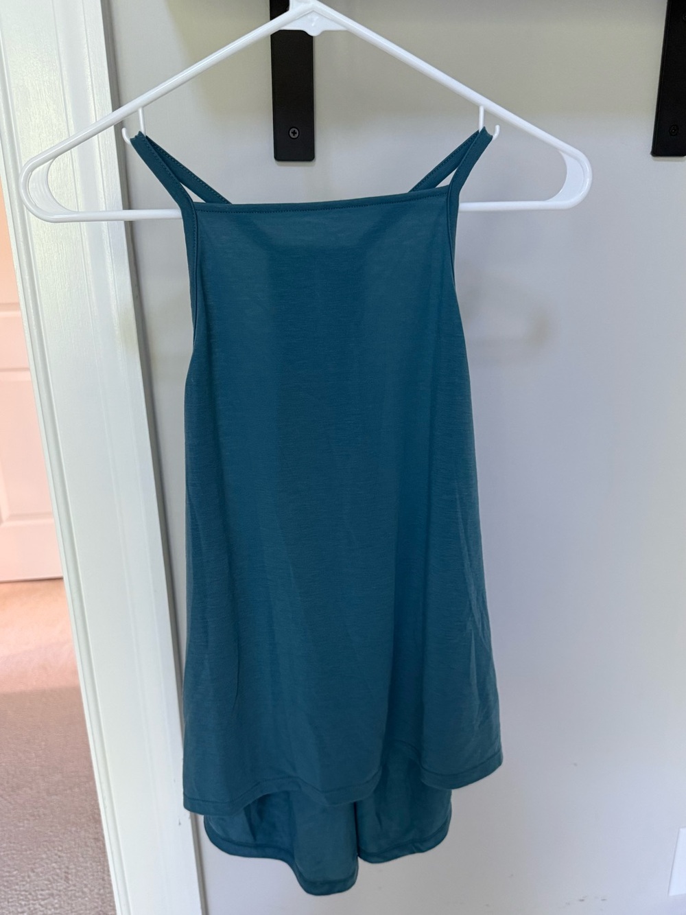 Prana Teal Double-Layer Strappy Camisole